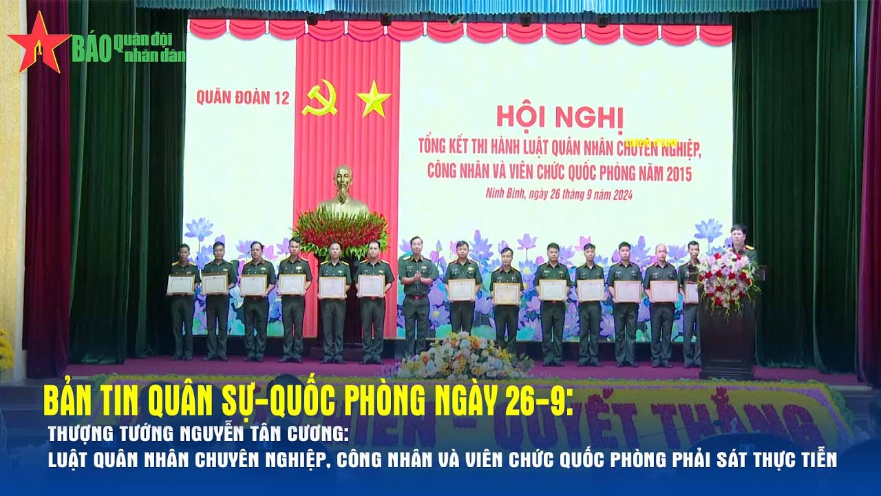 Bản tin Quân sự-Quốc phòng ngày 26-9 - Báo QĐND