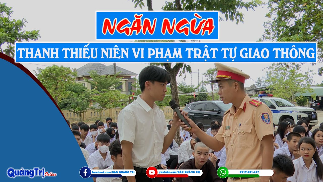 Ngăn ngừa thanh thiếu niên vi phạm trật tự giao thông