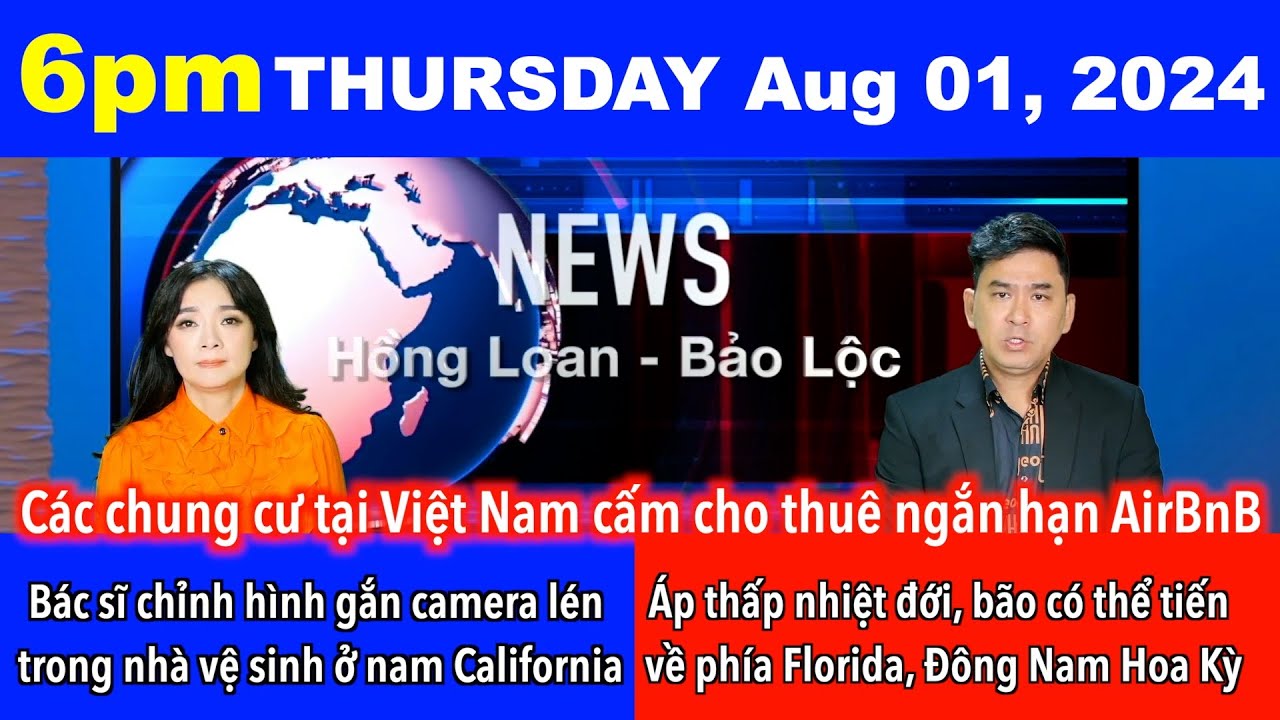 🇺🇸Aug 1st, 2024 Áp thấp nhiệt đới, bão có thể sẽ di chuyển về Florida, Đông Nam Hoa Kỳ vào tuần tới