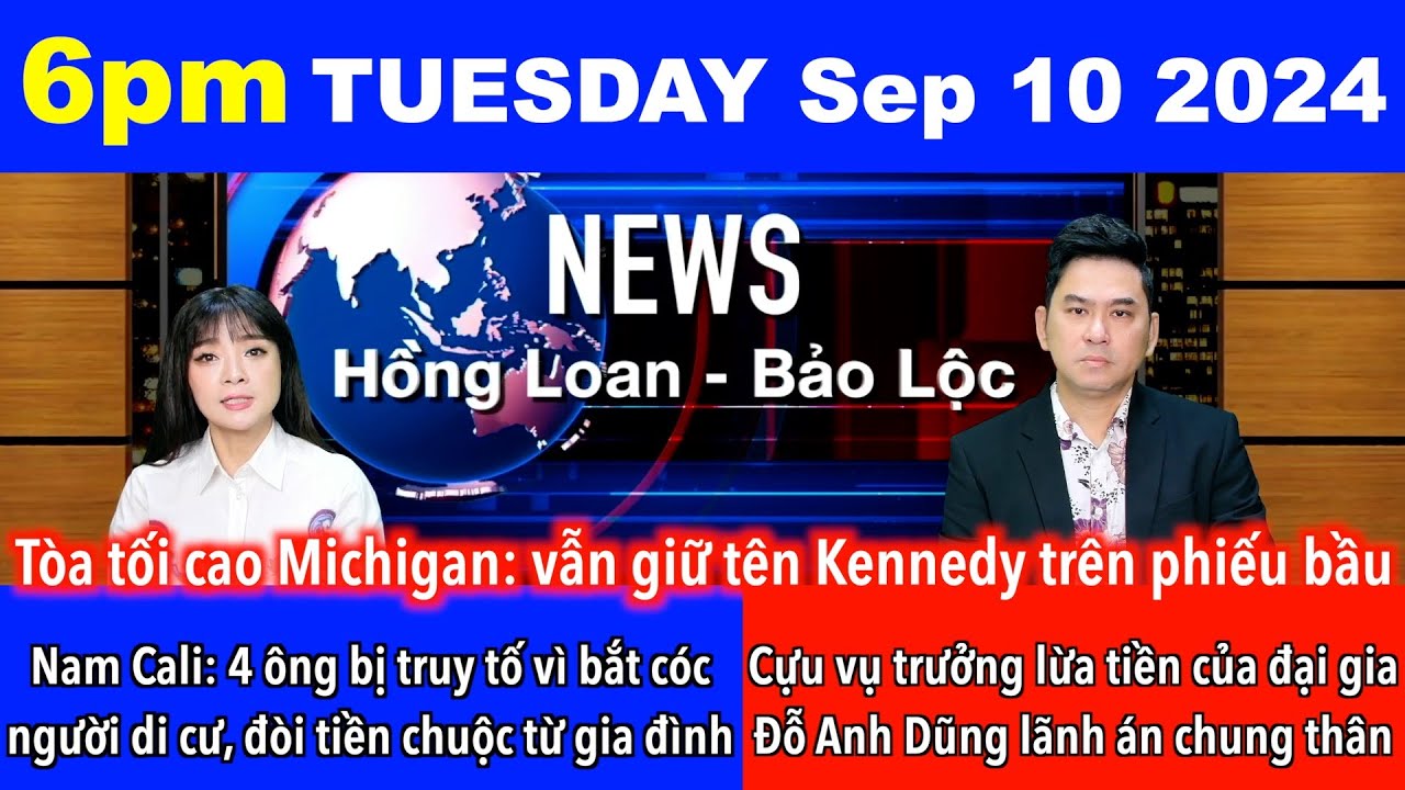 🇺🇸Sep 10, 2024 Tòa tối cao Michigan: vẫn giữ tên Kennedy trên phiếu bầu