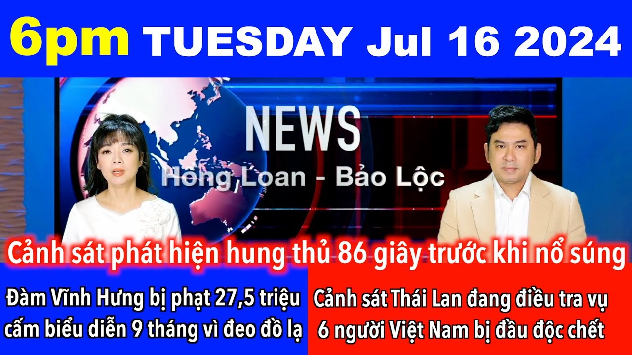 🇺🇸Jul 16, 2024 CS Đàm Vĩnh Hưng bị phạt 27,5 triệu đồng , cấm biểu diễn 9 tháng vì đeo huy hiệu lạ