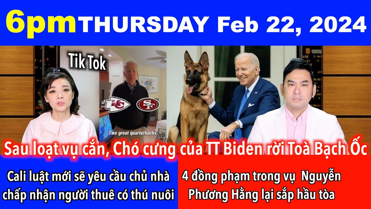 🇺🇸Feb 22, 2024 Các nhà lập pháp Cộng hòa kêu gọi TT Biden hãy ngừng sử dụng TikTok