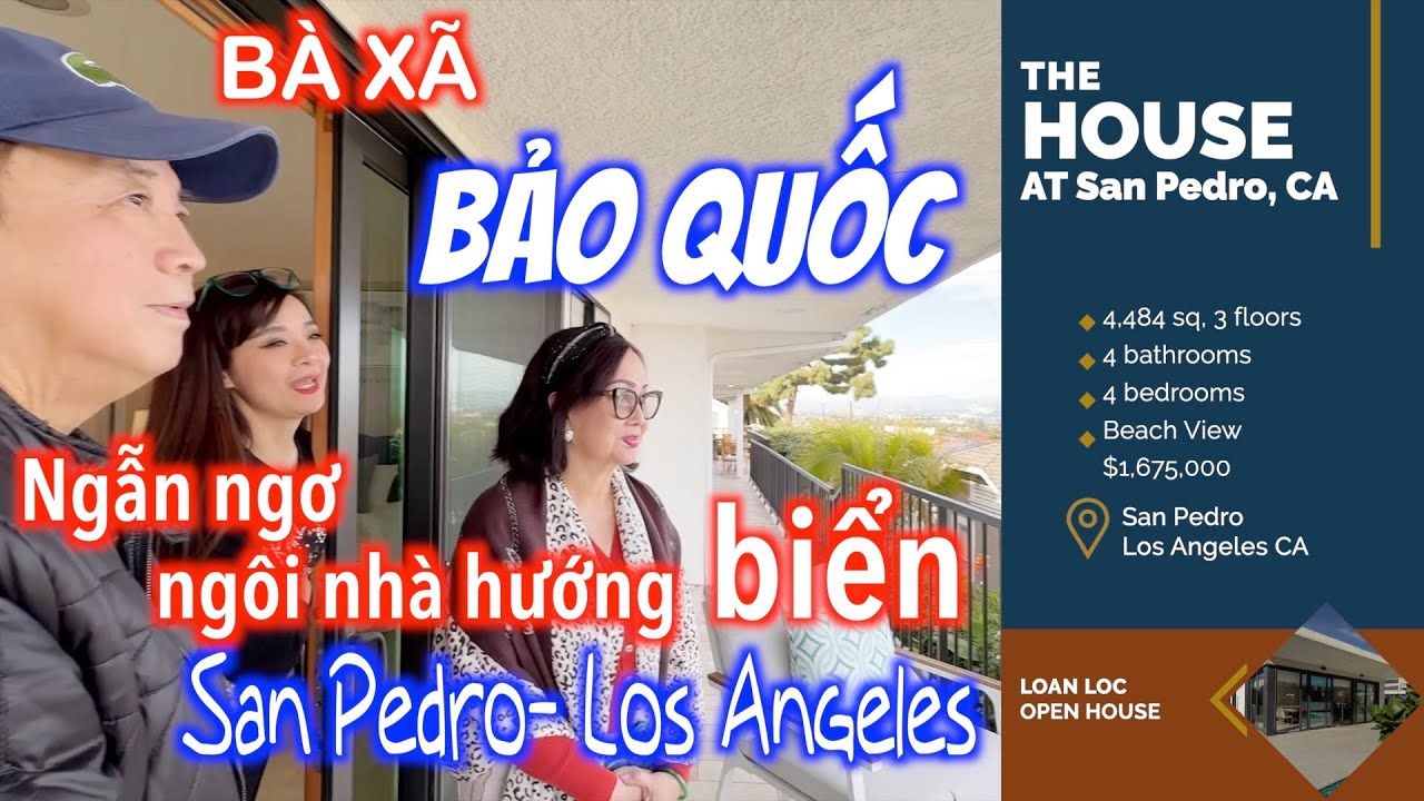 BÀ XÃ CỦA BẢO QUỐC NGẪN NGƠ KHI ĐI XEM NHÀ HƯỚNG BIỂN Ở LOS ANGELES