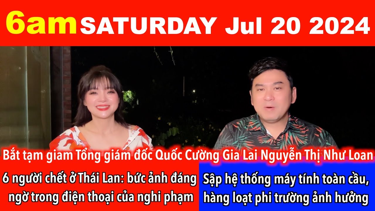 🇺🇸Jul 20, 2024 Tổng giám đốc Quốc Cường Gia Lai Nguyễn Thị Như Loan bị bắt