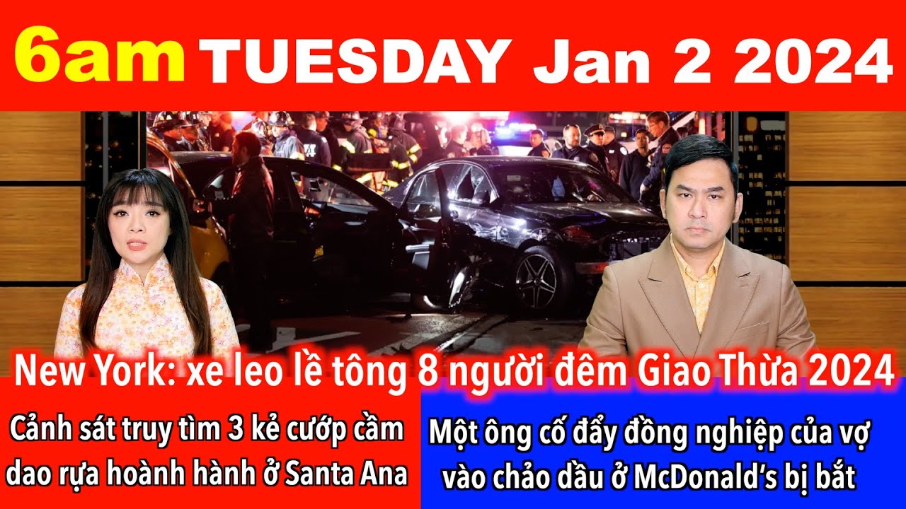 🇺🇸Jan 2nd, 2024 Oakland, Cali: Truy lùng gắt gao nghi can bắn chết cảnh sát gốc Việt