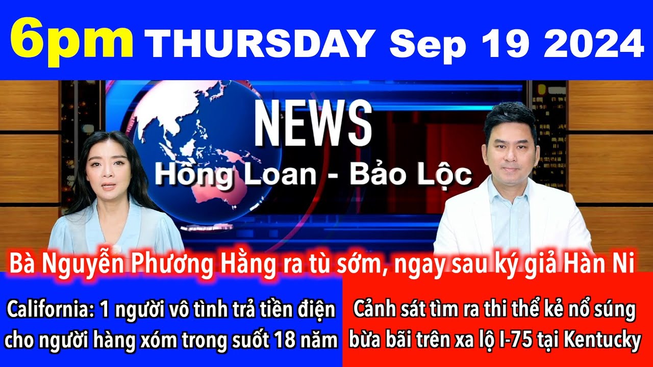 🇺🇸Sep 19, 2024 Bà Nguyễn Phương Hằng được ra tù sớm, ngay sau ký giả Hàn Ni