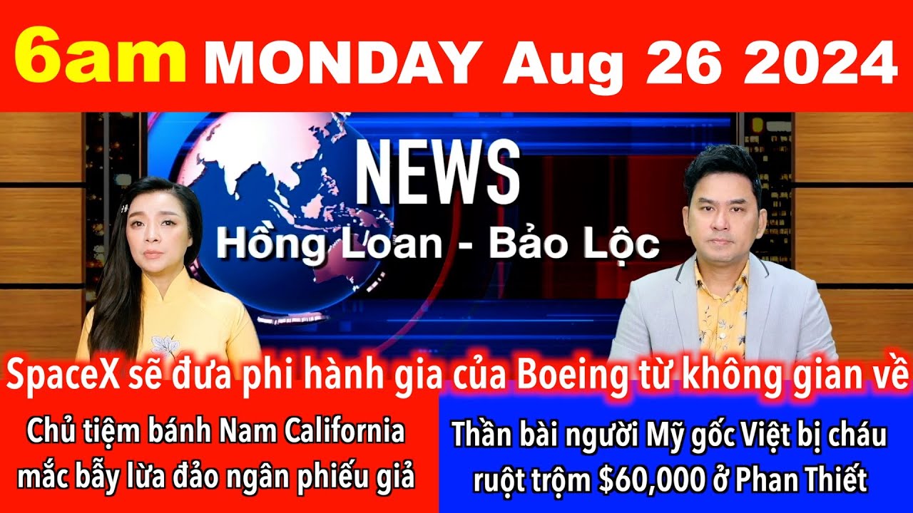 🇺🇸Aug 26, 2024 Chủ tiệm bánh Nam California mắc bẫy lừa đảo ngân phiếu giả