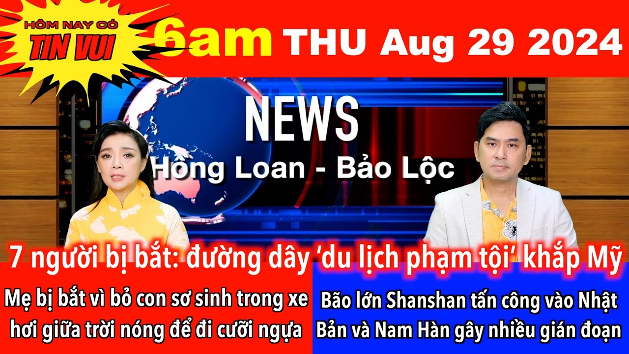 🇺🇸Aug 29, 2024 7 người bị bắt trong đường dây "du lịch phạm tội" khắp Hoa Kỳ