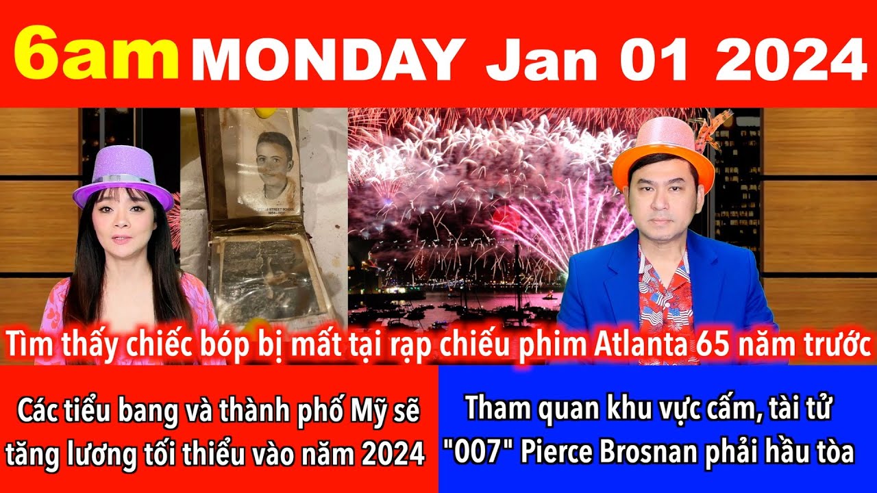 🇺🇸Jan 1st, 2024 Thế giới chào đón năm mới 2024 - Nhà tiên tri dự đoán tương lai trong năm 2024