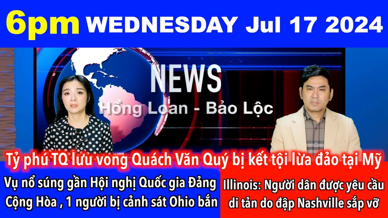 🇺🇸Jul 17, 2024 Nổ súng gần Hội nghị Quốc gia Đảng Cộng Hòa ở Milwaukee, 1 người bị cảnh sát Ohio bắn