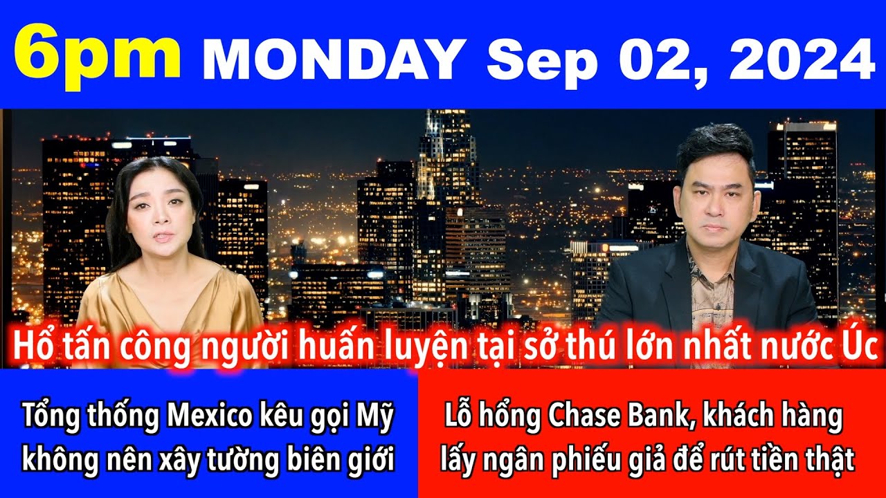 🇺🇸Sep 2, 2024 Tổng thống Mexico kêu gọi Mỹ không xây tường biên giới