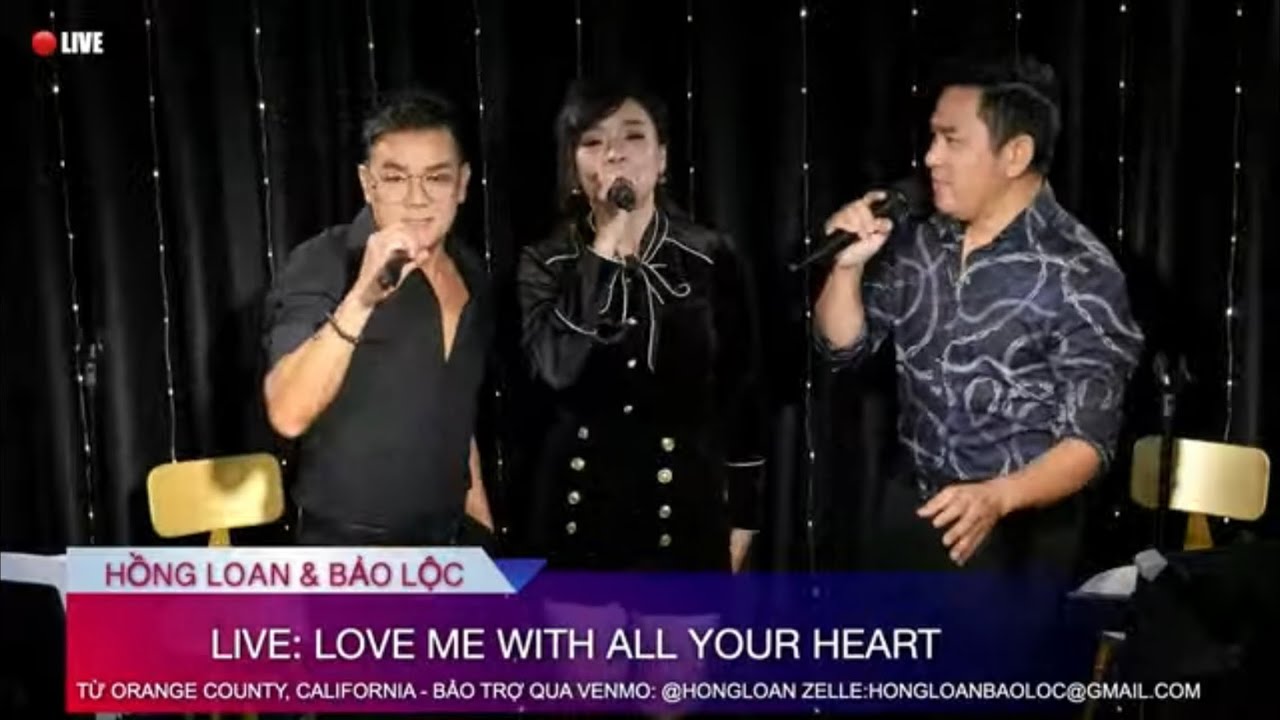 LIVE: LOVE ME WITH ALL YOUR HEART