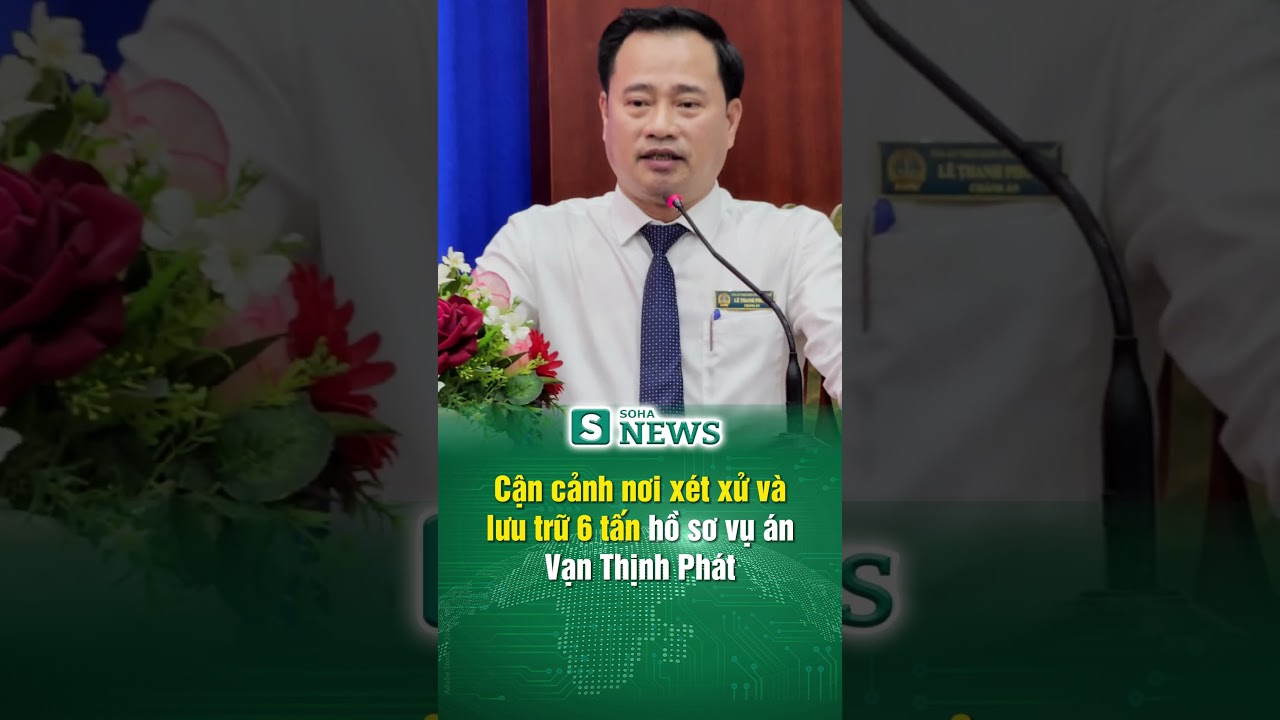 Cận cảnh nơi xét xử và lưu trữ 6 tấn hồ sơ vụ án Vạn Thịnh Phát #shorts #vanthinhphat  #thoisu