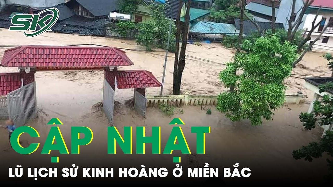 THÔNG TIN MỚI NHẤT VỀ BÃO, LŨ: Lũ sông Hồng sắp vượt đỉnh lịch sử, Hà Nội nguy cơ ngập do mưa lớn