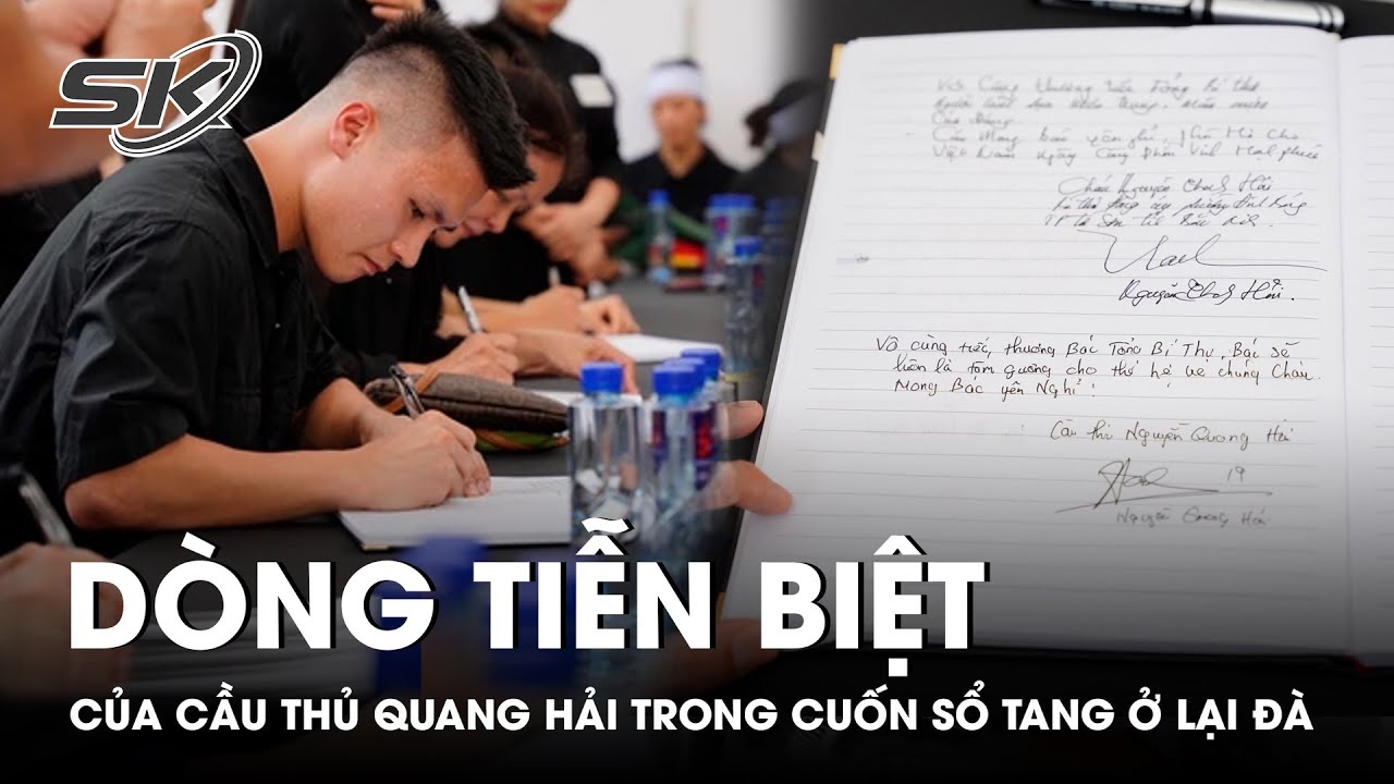 Đồng Bào Thương Tiếc, Thể Hiện Lòng Biết Ơn Vô Hạn Trong Sổ Tang Tổng Bí Thư Nguyễn Phú Trọng | SKĐS