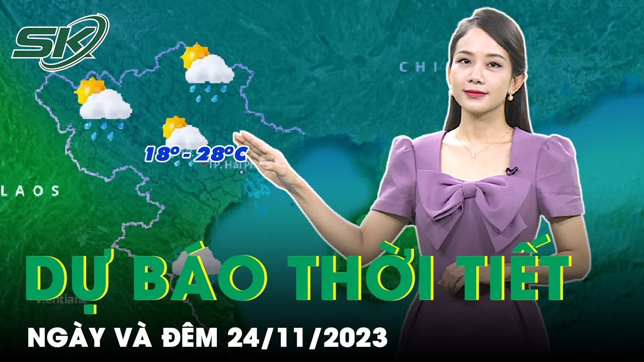 Dự Báo Thời Tiết Hôm Nay Mới Nhất Ngày 24/11:  Bắc Bộ Mưa Rét Tăng Cường, Huế Mưa Lớn Xối Xả