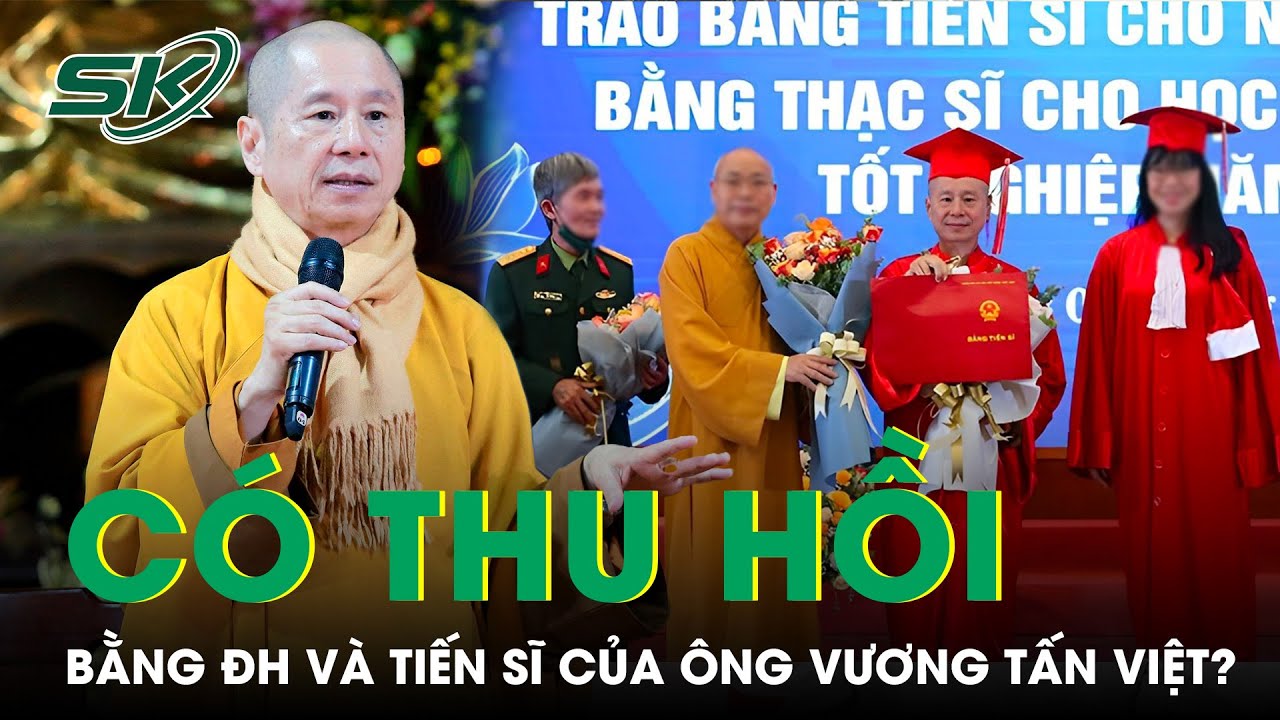 Ông Thích Chân Quang không dự thi cấp 3: Bằng Đại học và bằng Tiến sĩ liệu có bị thu hồi? | SKĐS