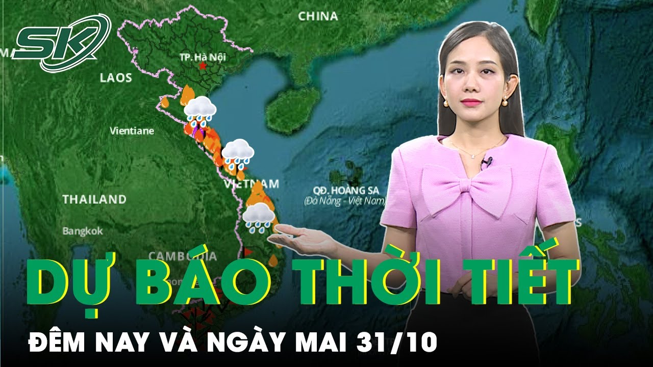 Dự Báo Thời Tiết Hôm Nay 30/10: Triều Cường Gây Ngập Ở Đồng Nai, Quảng Ngãi Ứng Phó Mưa Bão | SKĐS