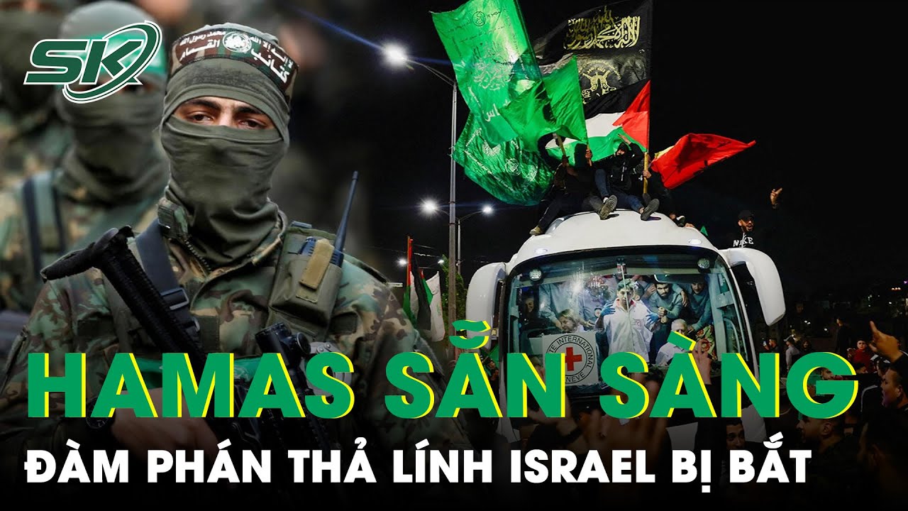 Hamas Sẵn Sàng Đàm Phán Thả Con Tin, Quân Đội Israel Bị Tố Vi Phạm Lệnh Ngừng Bắn Tại Gaza | SKĐS