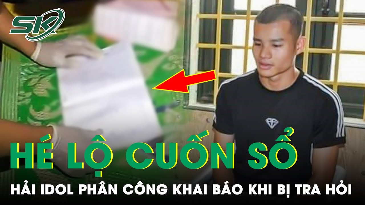 Hé Lộ Cuốn Sổ Bí Mật Tố Hải Idol Ghi Chép 'Phân Công Từng Người Khai Báo Gì' Khi Bị Công An Tra Hỏi