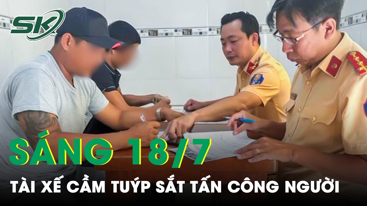 Sáng 18/7: Bực Tức Không Được Nhường Đường, Tài Xế Xe Tải Cầm Tuýp Sắt “Nói Chuyện” Với Lái Xe Ô Tô