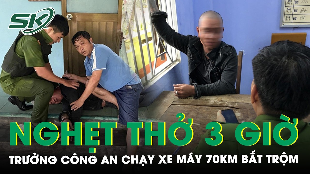 Xúc Động Trưởng CA Dầm Mưa 3H Chạy Xe Máy 70Km Chở Nạn Nhân Hội An Ra Huế “Thu Phục” Kẻ Trộm Xe Máy