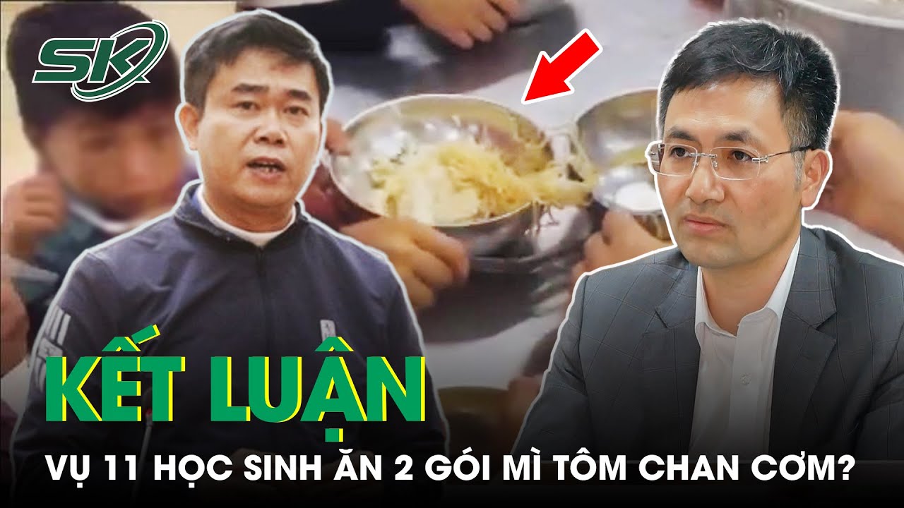 Kết Luận Vụ 11 Học Sinh Chia Nhau 2 Gói Mì Tôm Chan Cơm: Đoàn Kiểm Tra Của Huyện Thông Tin Gì? |SKĐS