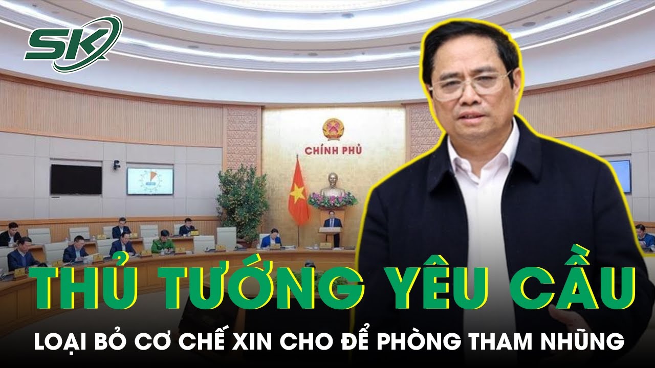 Thủ Tướng Yêu Cầu Loại Bỏ Cơ Chế Xin Cho Để Phòng, Chống Tham Nhũng | SKĐS