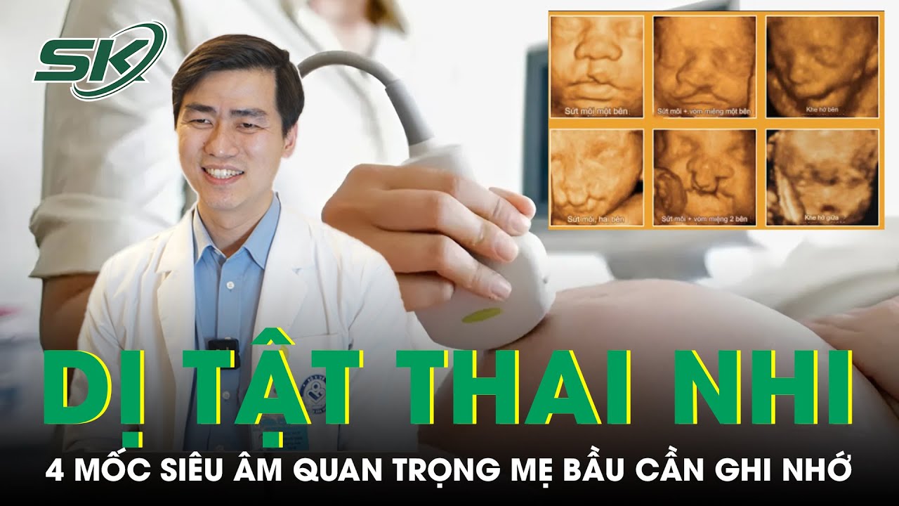 4 mốc siêu âm dị tật thai nhi quan trọng mẹ bầu cần ghi nhớ để có một thai kỳ khỏe mạnh | SKĐS