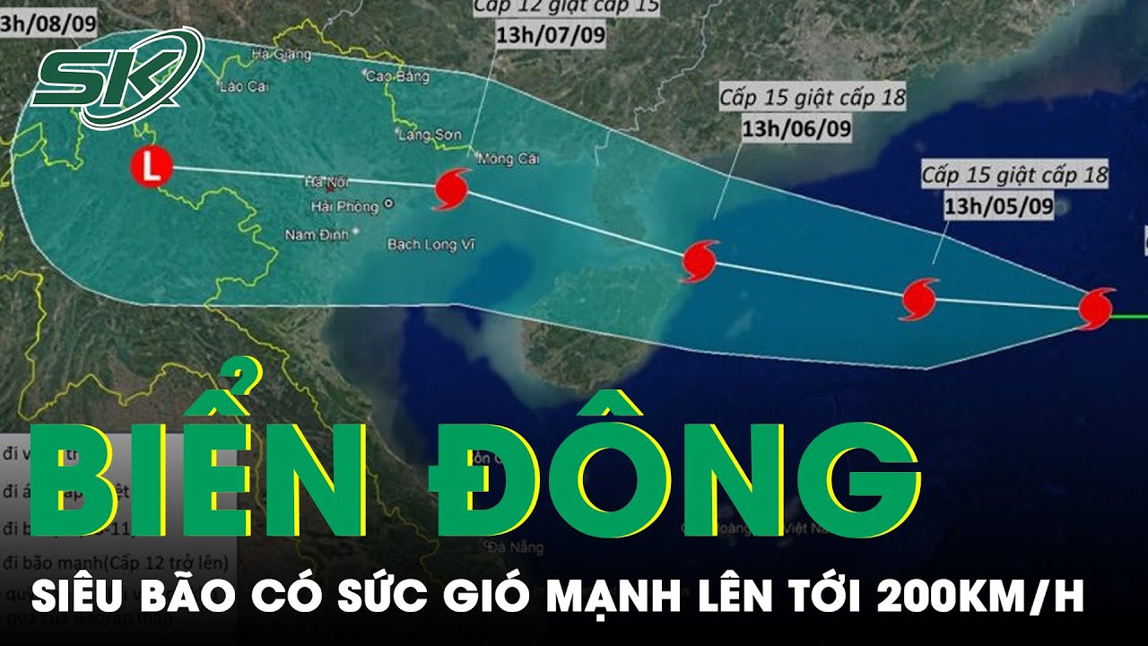 🔥KHẨN CẤP: Bão số 3 thành siêu bão, Thủ tướng yêu cầu đình hoãn các cuộc họp, ứng phó ở mức cao nhất