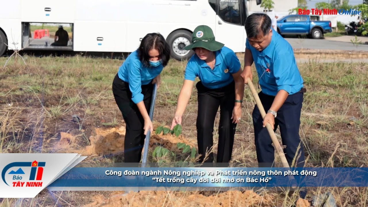 Công đoàn ngành Nông nghiệp và Phát triển nông thôn   Phát động Tết trồng cây đời đời nhớ ơn Bác Hồ