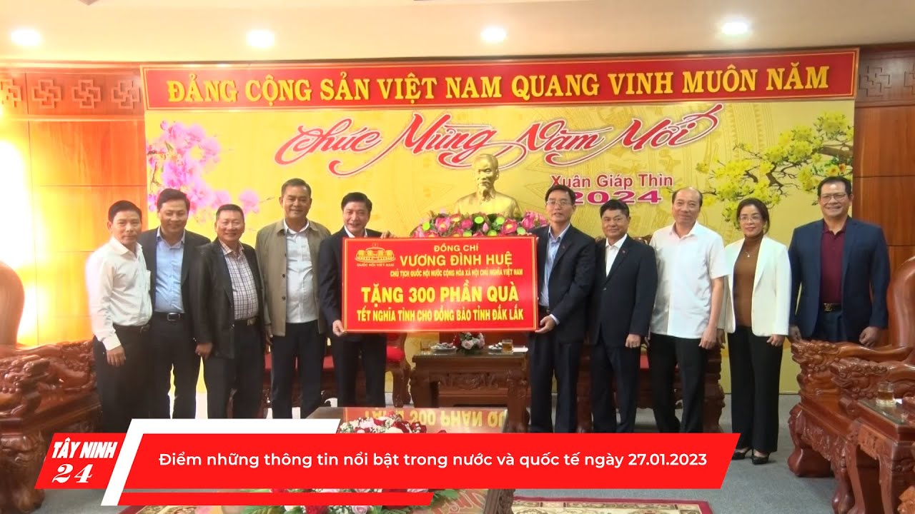 Điểm những thông tin nổi bật trong nước và quốc tế ngày 27.01.2023