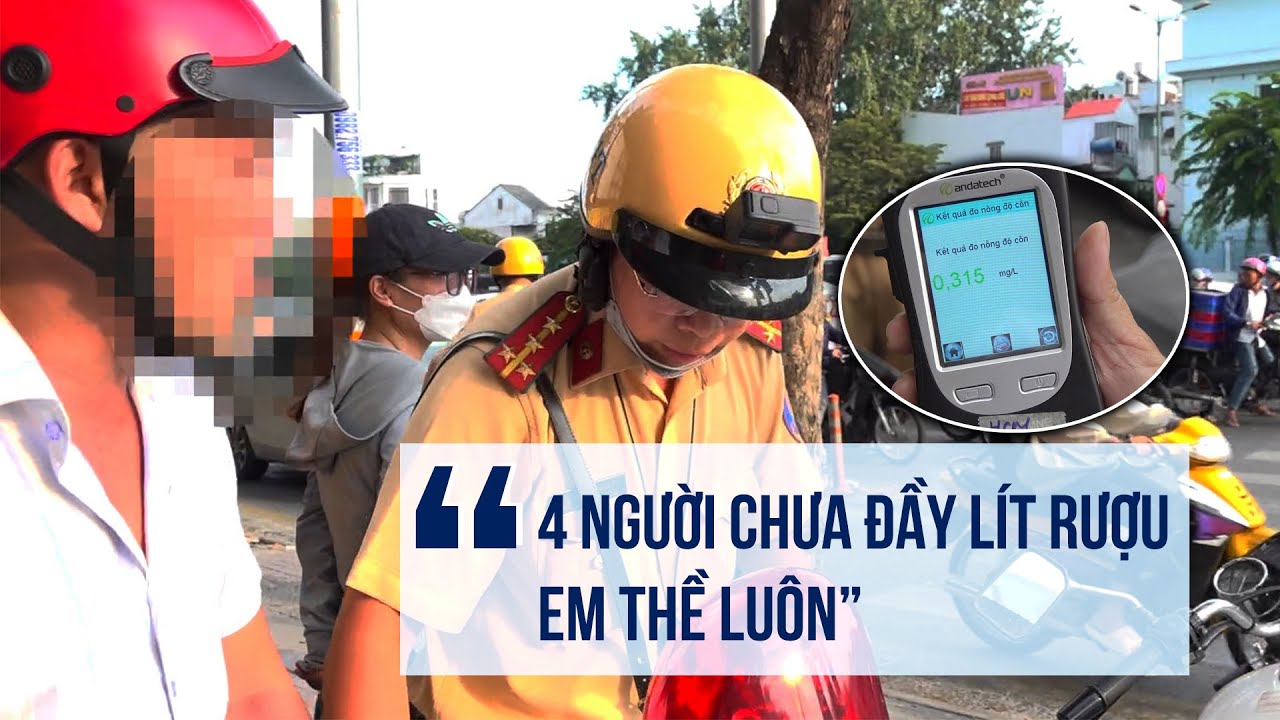 "Bay" bạc triệu vì dính nồng độ cồn sau buổi tiệc thôi nôi