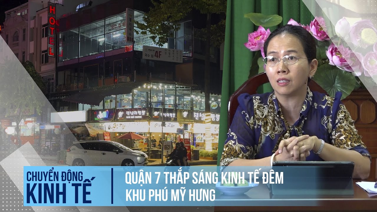 Quận 7 thắp sáng kinh tế đêm khu Phú Mỹ Hưng