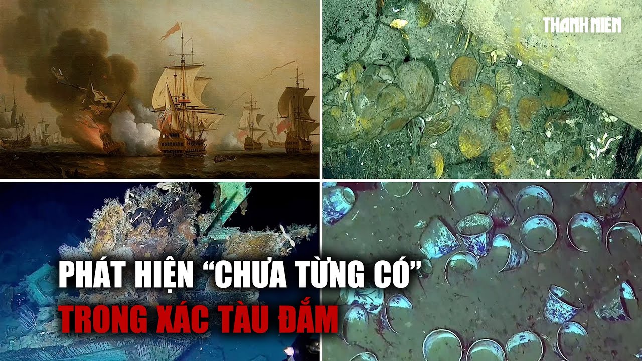 Phát hiện "chưa từng có" trong xác tàu đắm mang kho báu tỉ USD