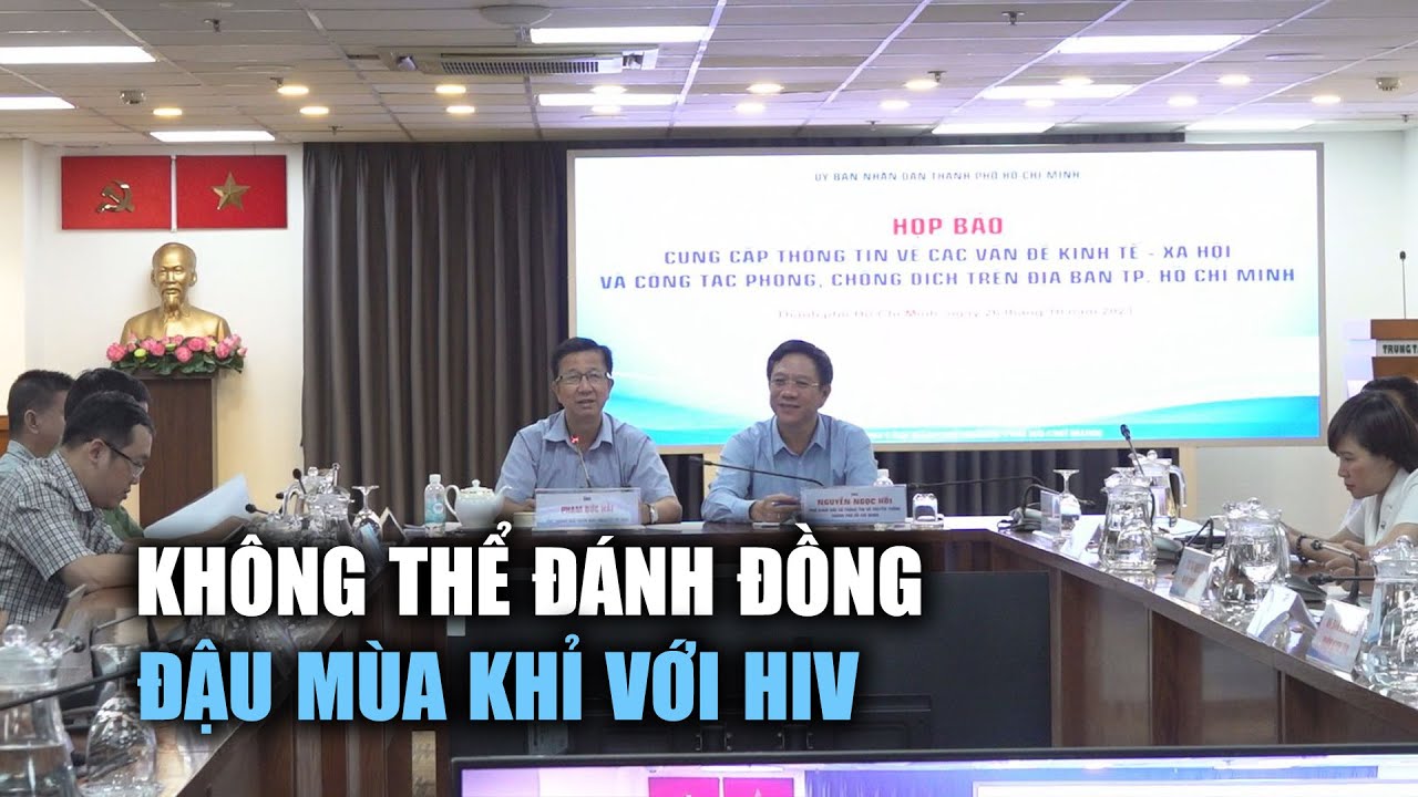 HCDC: "Không thể đánh đồng bệnh đậu mùa khỉ với HIV"