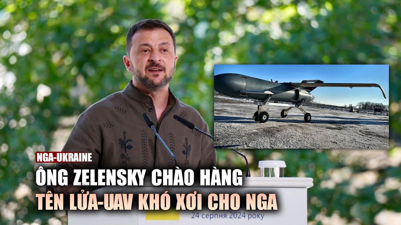 Ông Zelensky chào hàng thứ "bánh mì" tên lửa-UAV khó xơi cho Nga