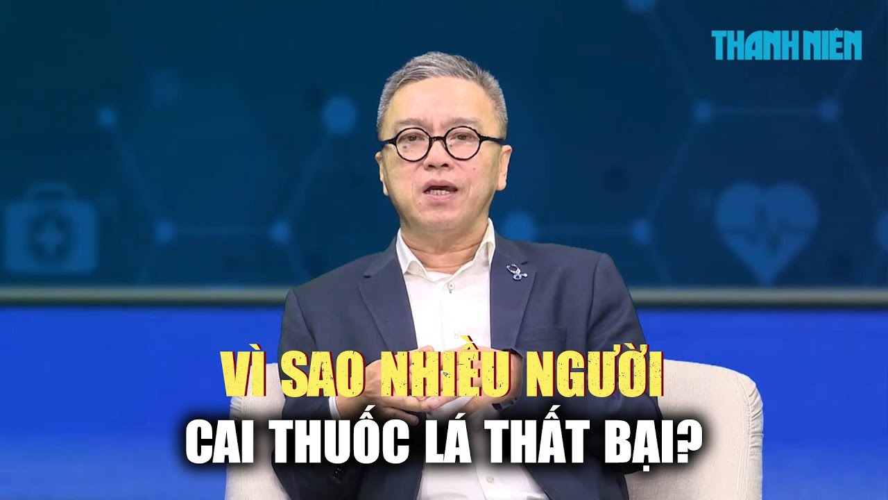 Hai lý do khiến việc cai thuốc lá thất bại, tỉ lệ cai thành công thấp