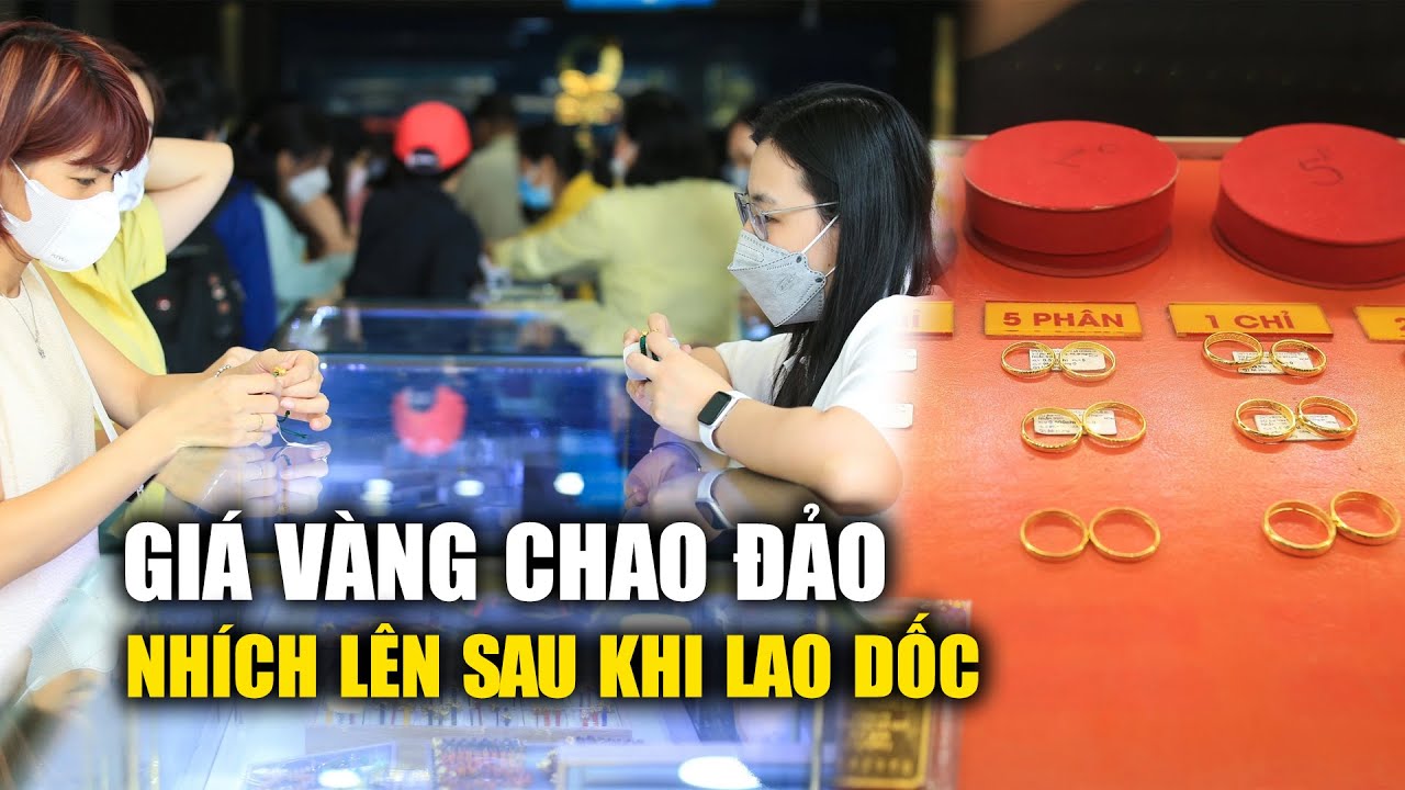 Giá vàng ngày 28.12 chao đảo, lại nhích lên sau cú lao dốc không phanh