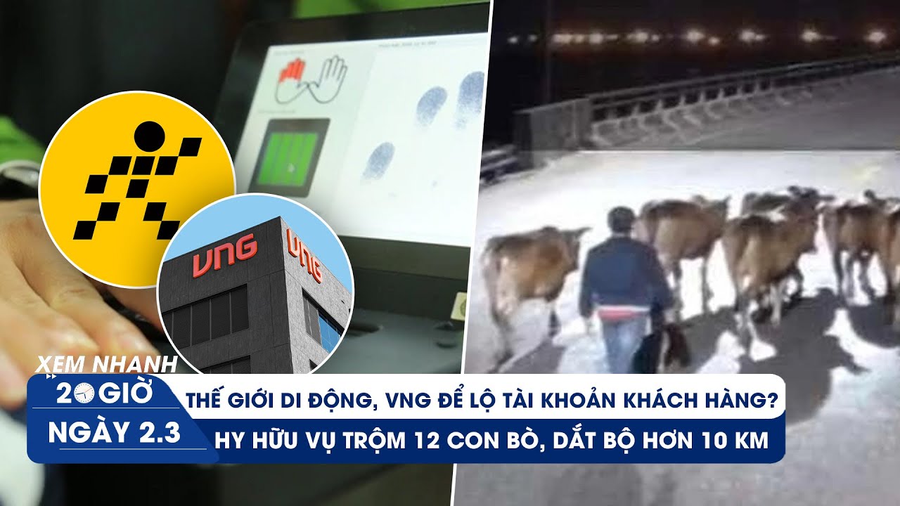 XEM NHANH 20H ngày 2/3: Hy hữu vụ dắt trộm bò 10 km giữa đêm | Lễ cưới xa hoa của con trai tỉ phú