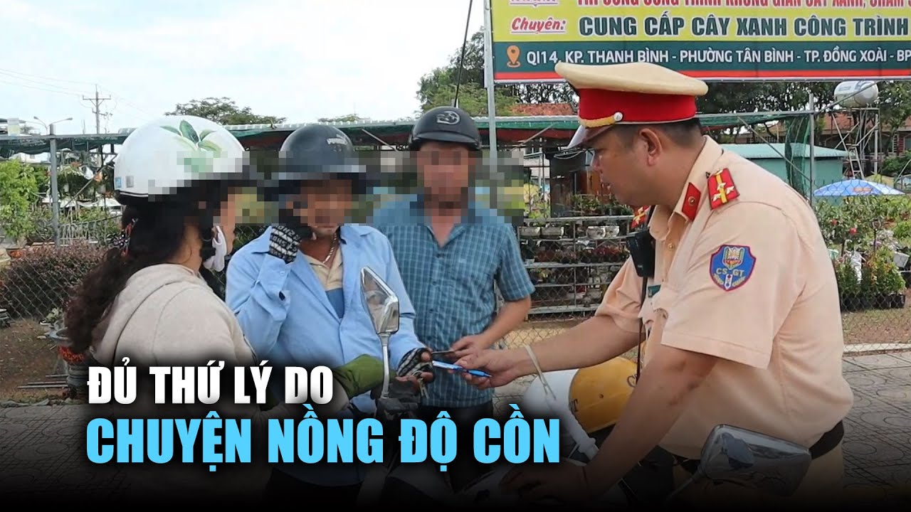 Đủ thứ lý do cho chuyện nồng độ cồn Đám tiệc, thôi nôi, nể nang bạn bè