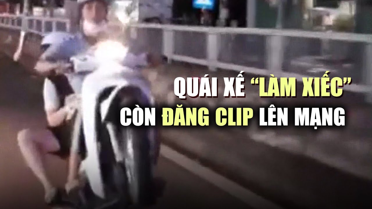 Bắt nhóm quái xế đội tóc giả, lái xe bốc đầu trên Quốc lộ 1 rồi đăng clip lên mạng