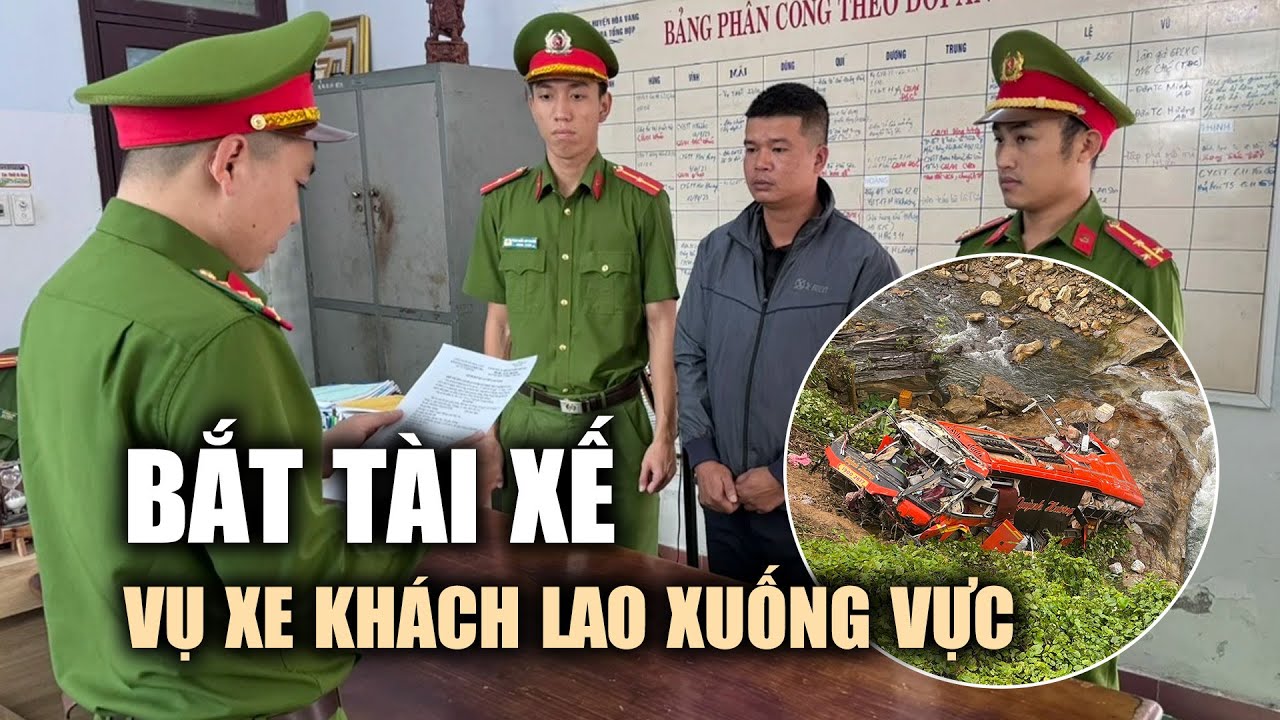 Xe khách lao xuống vực ở cao tốc La Sơn - Túy Loan: Bắt tạm giam tài xế