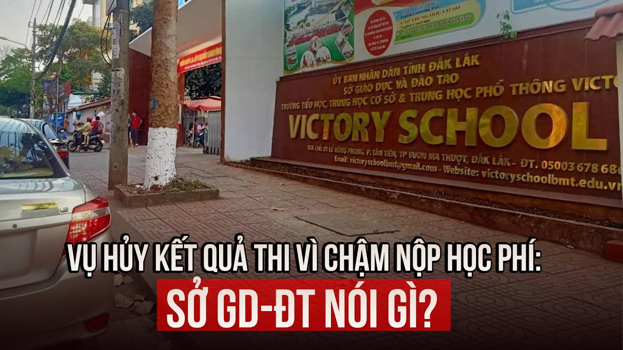 Chậm nộp học phí 2 ngày, nữ sinh bị hủy kết quả thi lớp 10