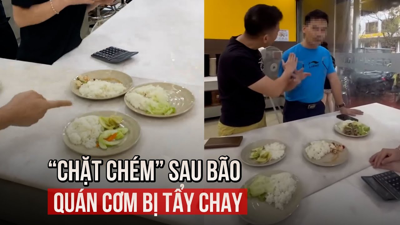 Quán cơm ở Hạ Long bị tẩy chay vì "chặt chém" sau bão số 3 (Yagi)