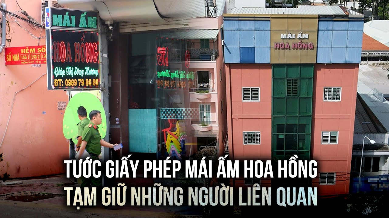 Tước giấy phép Mái ấm Hoa Hồng, tạm giữ những người có liên quan