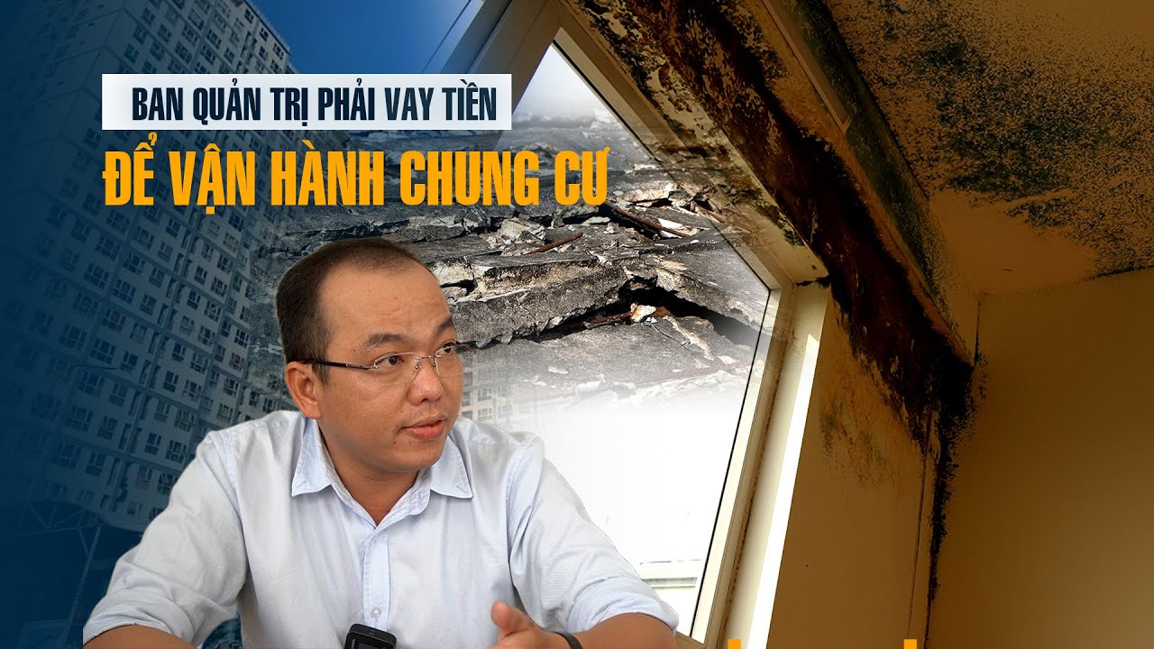 Vay tiền cư dân để vận hành chung cư vì không có quỹ bảo trì