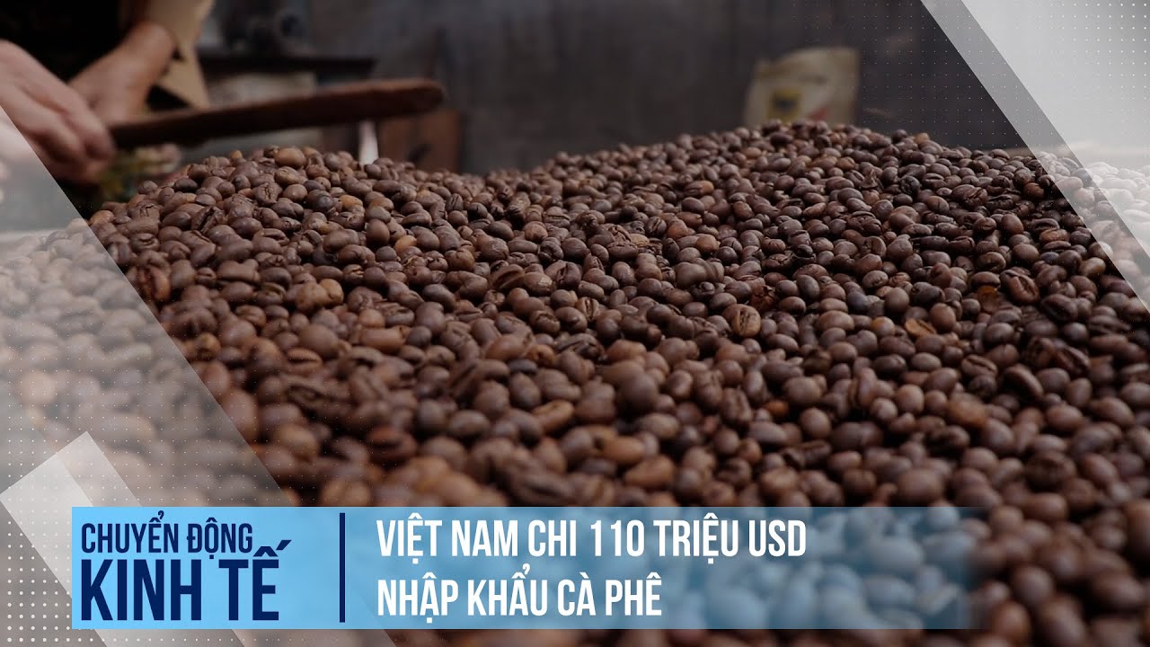 Việt Nam chi 110 triệu USD nhập khẩu cà phê