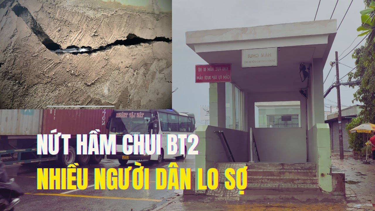 Hầm chui trên Quốc lộ 1 nứt toác, chuyên gia giao thông nói gì?