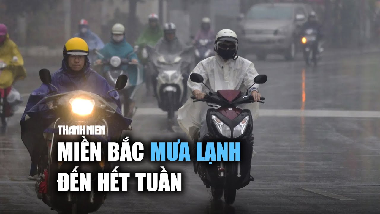 Miền Bắc mưa lạnh từ ngày 18/10 đến hết tuần